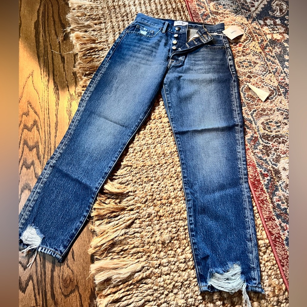 Frame Denim Women's Dark Blue Jeans